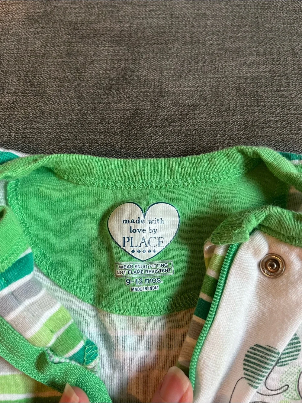 Children’s Place Baby Boy’s 9-12 Month Sleepers